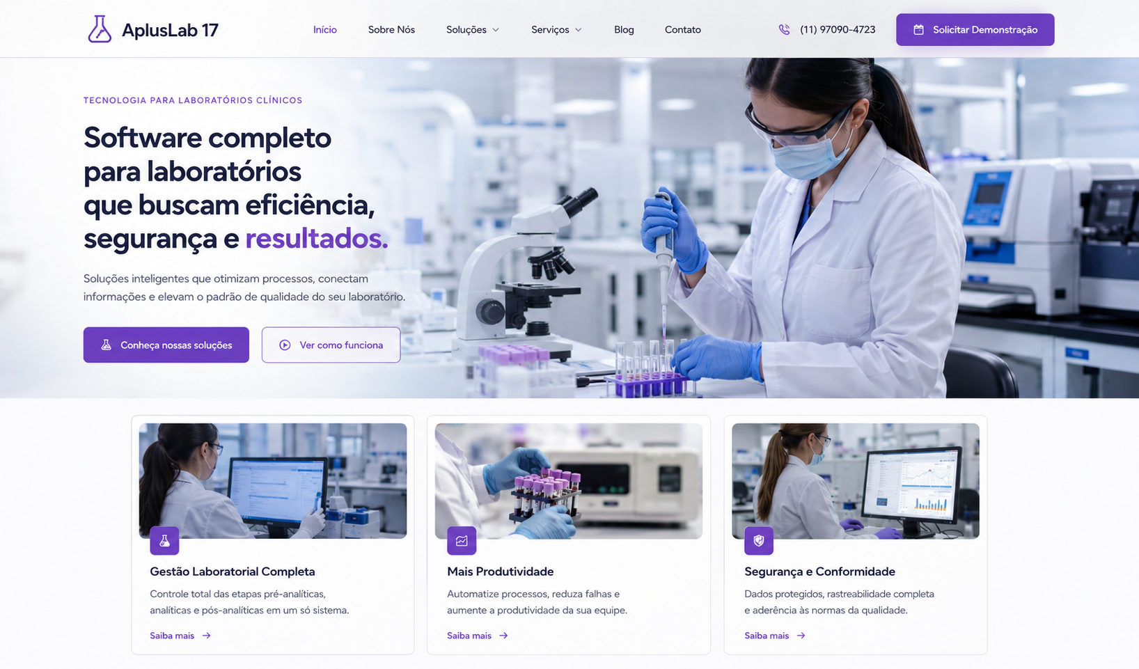 Laboratórios clínicos offline